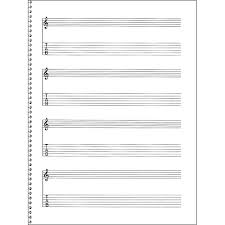 Music Sales Passantino Guitar Manuscript Paper Spiral Pad 159 4