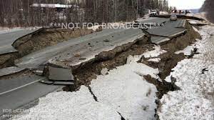 Another near old harbor on kodiak island measured just over eight inches. 11 30 2018 Wasilla Alaska 7 2 Earthquake Damage Youtube