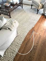 changing out our jute rug for a sisal