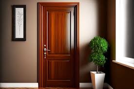 premium photo beaful wooden door with