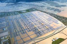 Bau des Dubai World Airport wurde ...
