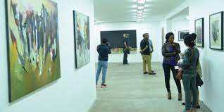 addis fine art gallery putting ethiopia