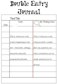 Template Reading Journal Template High School Picture Response