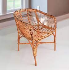 Rattan Chair Wicker Chair Vintage