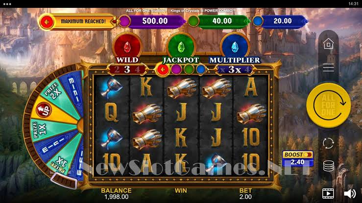 Kings of Crystals III Power Combo Slot Review & Demo by Microgaming - Play Free Online