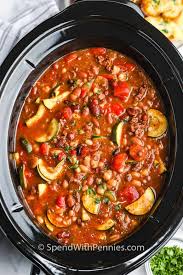 crock pot italian bean soup set it