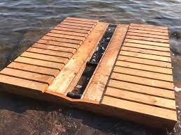 this kayak and canoe launch pad is a