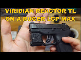 viridian reactor tl on a ruger lcp max