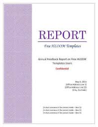 Title Page Of Project Report Sample Magdalene Project Org