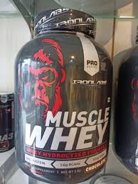 chocolate muscle whey protein iron