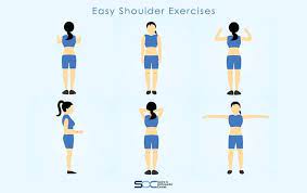 your shoulders through exercise