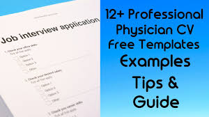 A cv, short form of curriculum vitae, is similar to a resume. 12 Physician Cv Templates Example Tips Guide Resumecvs