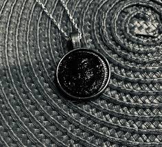 ancient roman coin necklace pendant