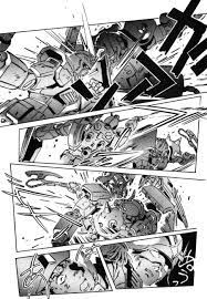 Gundam manga panel