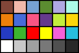Colours On Calibrated Professional Monitor Vs Colours On