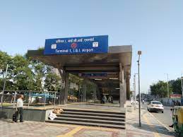 terminal 1 igi airport metro station