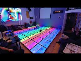interactive led dance floor from