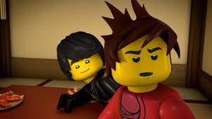 Cole is actually smiling, and he's adorable! Then there's Kai: *not  amused*😂😂 | Lego ninjago, Ninjago kai, Lego