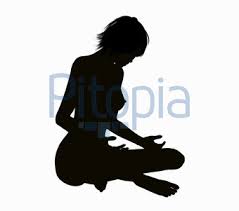 Bildagentur Pitopia - Bilddetails - Pose (3quarks) Bild 948446 silhouette,  frau, jung, körper, nackt, pose, weiblich, akt, model, schönheit, erotik,  yoga, entspannt, schneidersitz, reizend, schwarz, schwarz-weiß, schön,  sexy, sitzend, kurzhaarig ...