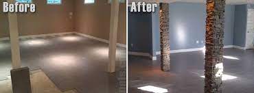 Basement Remodel Before After Pictures