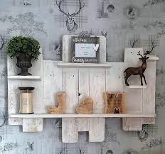 Rustic Ideas For Wooden Shelves