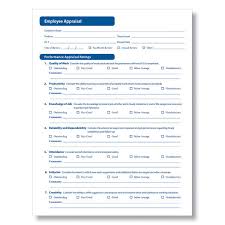 Employee Appraisal Forms Fill Save Pdf
