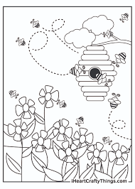 garden coloring pages 100 free