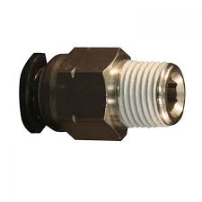 Air supply fittings product line. 1 8 Mnpt 5 16 Od Push To Connect Tube Fitting Milton Industries