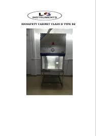 biosafety cabinet cl ii type b2 3