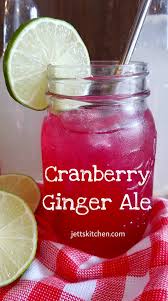 cranberry ginger ale non alcoholic