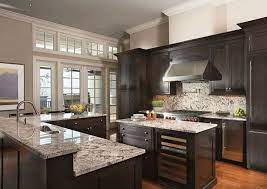 Dark Wood Kitchen Cabinets