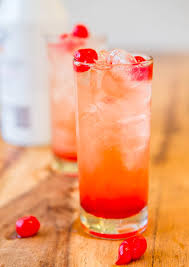 Pour all ingredients in a tall filled with ice, stir and serve. Malibu Sunset Fruity Malibu Drink Recipe Averiecooks Com