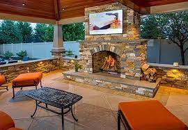 Outdoor Fireplace Vs A Fire Pit
