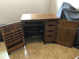parsons sewing cabinet w electric lift
