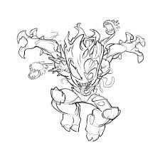 Baby groot baby groot drawing disney coloring pages coloring pages to print superhero coloring pages pokemon coloring pages avengers coloring pages if you were doing this for spring you'd change the color scheme a bit, but the idea is still the same! Venomized Baby Groot Artwork Of Patrick Brown Facebook