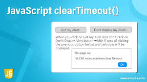 javascript cleartimeout how does