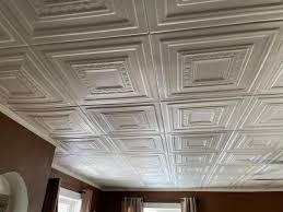 covering popcorn ceilings w styrofoam