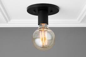 Minimalist Light Fixture Edison Bulb