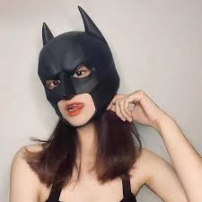 batman batman mask headgear cosplay
