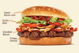 burger king launches cand bacon whopper