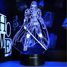 3d Star Wars Night Light 16 Colors Changing Night Lights With Remote Smart Touch Christmas And Birthday Gifts For Kids And Star Wars Fans B Darth Vader Amazon Com
