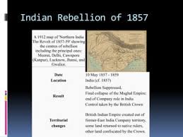 Revolt of 1857 | PPT