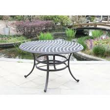 Large Patio Bistro Table Outdoor Cast