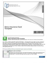 Debit or credit card—if you paid your geico insurance policy with your debit or credit card, you'll receive the money five to seven days after canceling the policy and requesting a refund. Geico Insurance Card Template Download Geico Insurance Card Template Pdf Fill Online Printable Id Card Template Card Templates Free Card Template