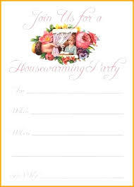Printable Housewarming Party Invitations Free Invitation Template