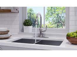 deming pull down kitchen faucet by