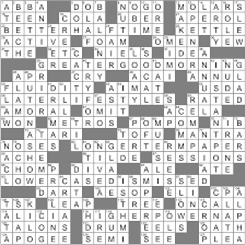 la times crossword 29 oct 23 sunday