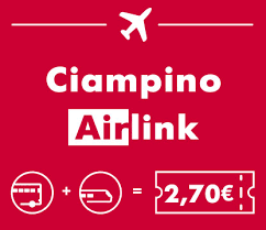 In this way, it takes about 1 hour and 45 minutes, or 2 hours; Ciampino Airlink Trenitalia