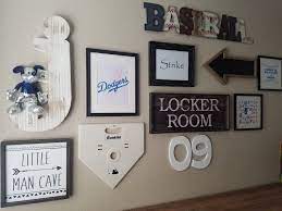 sports wall decor baseball room decor