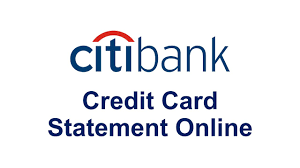 citi bank credit card estatement you